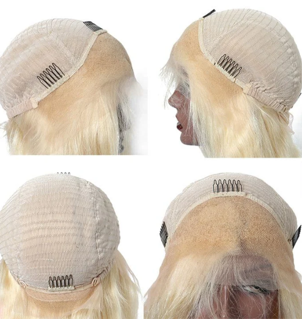 Blonde Straight Frontal Wig